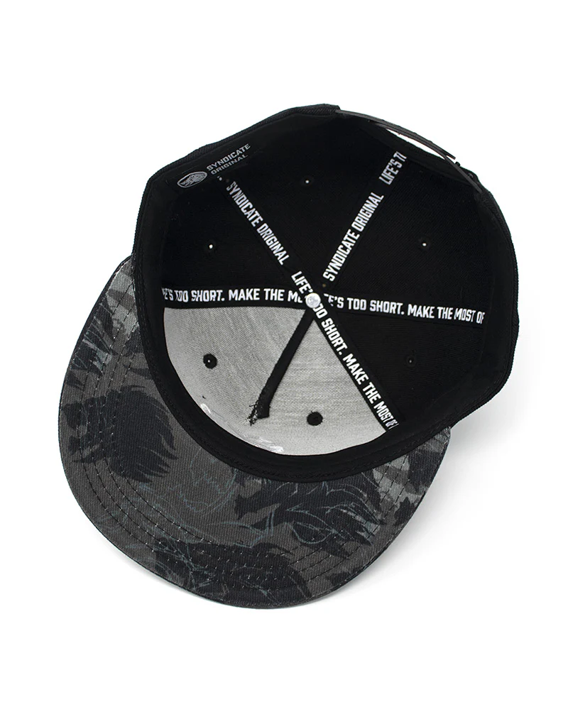 Stealth Monogram Snapback Hat - Image 3